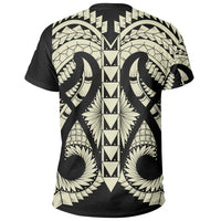 Hawaii Polynesian In My Heart T Shirt Ryan Style Beige - Polynesian Pride