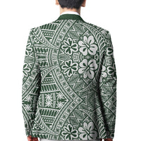 Tonga Takuilau College Blazer Kupesi Vibes - Green LT8 - Polynesian Pride