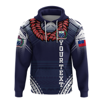 Custom Samoan Ula Fala Art Hoodie LT12 - Polynesian Pride