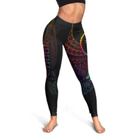 Chuuk State Leggings - Butterfly Polynesian Style - Polynesian Pride