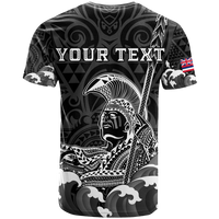 Custom Hawaii King Kamehameha Aloha Hawaii Nei T Shirt LT2 BLACK - Polynesian Pride