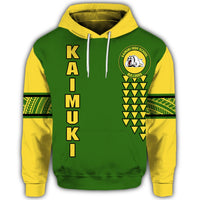 Custom Hawaii Hoodie Kaimuki High Custom Your Class Pullover Hoodie - Polynesian Pride