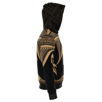 Hawaii Hoodie Polynesian Hammerhead Shark Gold - Polynesian Pride