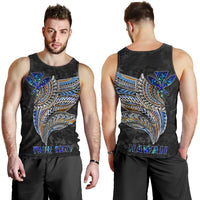 Polynesian Hawaii Custom Personalised Men's Tank Top - Polynesian Wings - Polynesian Pride