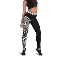 Tonga Polynesian 6th Leggings (White) A6 - Polynesian Pride