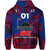 Custom Samoa FAST Party Zip Hoodie Unique Style NO.1 LT8 - Polynesian Pride
