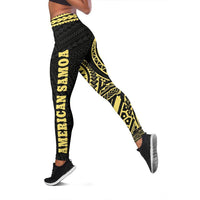 American Samoa 1st Leggings (Gold) A6 - Polynesian Pride