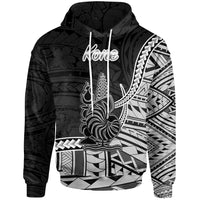 New Caledonia Islands Hoodie Kaala Gomen Seal of New Caledonia Polynesian Patterns - Polynesian Pride