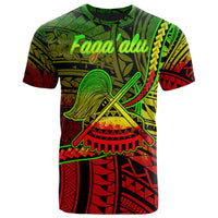 American Samoa T Shirt Fagaalu Polynesian Reggae Patterns Unisex Black - Polynesian Pride