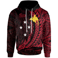 Papua New Guinea Hoodie Lae Wings Style Unisex Black - Polynesian Pride