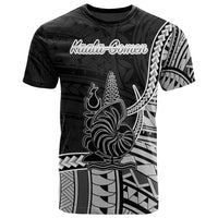 New Caledonia Islands T Shirt Kaala Gomen Seal Of New Caledonia Islands Polynesian Patterns Unisex Black - Polynesian Pride