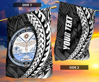 Marshall Islands Flag - Custom Personalised Wings Style - Polynesian Pride