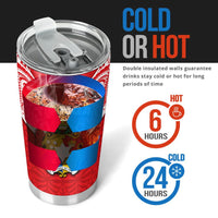 Tonga Rugby Tumbler Royal Style - Polynesian Pride