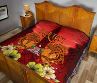 Fiji Custom Personalised Premium Quilt - Tribal Tuna Fish - Polynesian Pride