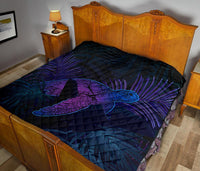 Hawaii Premium Quilt - Hawaii Turtle And Palm Polynesian Retrospective - Polynesian Pride