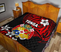 Mate Ma'a Tonga Rugby Premium Quilt Polynesian Unique Vibes - Red - Polynesian Pride