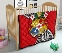 Tonga Rugby Premium Quilt Polynesian Style Pinwheel - Polynesian Pride