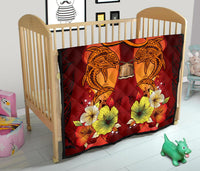 Tokelau Premium Quilt - Tribal Tuna Fish - Polynesian Pride