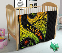 Guam Premium Quilt - Guam Polynesian Decorative Patterns - Polynesian Pride