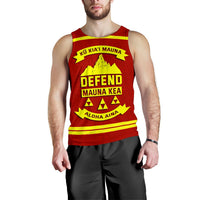 Mauna Kea Men's Tank Top 08 - Polynesian Pride