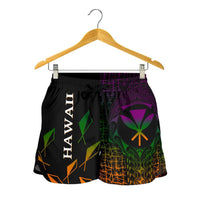 Hawaii Women's Shorts - Kanaka Maoli Rocket Style - Polynesian Pride