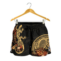 American Samoa Polynesian Women Short - Lizard Lucky - Polynesian Pride
