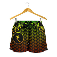 Polynesian Chuuk Women's Shorts - Reggae Vintage Polynesian Patterns - Polynesian Pride