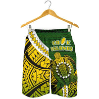 Combo Men Tank Top and Men Short Cook Islands Style Turtle Rugby - Polynesian Pride