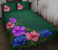 Only Hibiscus Quilt Bed Set - Polynesian Pride