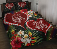 Hawaii Mate Tropical Quilt Bed Set - Pearl Style - AH - Polynesian Pride