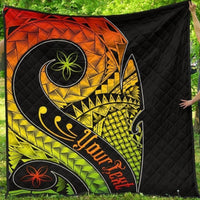 Pohnpei Personalised Premium Quilt - Polynesian Decorative Patterns - Polynesian Pride