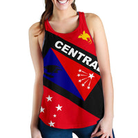 Papua New Guinea Women's Racerback Tank - Central Province - Polynesian Pride