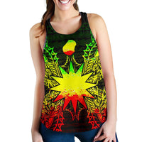 Nauru Polynesian Women Tank Top Map Reggae Reggae - Polynesian Pride