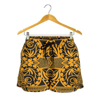 Polynesian Kakau Turtle Old Women's Short - Polynesian Pride