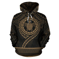 Hoodie Polynesian Turtle Tattoo - Polynesian Pride