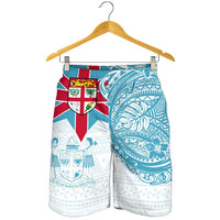 Fiji Polynesian Men's Short - Fiji Flag with Coat of Arms - Polynesian Pride