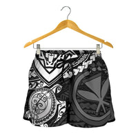 Polynesian Hawaii Short (Women) - White Turtle - Polynesian Pride