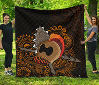 Hawaiian Warrior Helmet Polynesian Premium Quilt Black - Polynesian Pride
