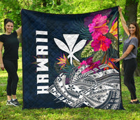 Polynesian Hawaii Premium Quilt - Summer Vibes - Polynesian Pride