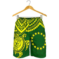 Cook Islands Polynesian Men's Shorts - Polynesian Turtle - Polynesian Pride