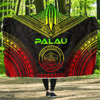Palau Polynesian Chief Hooded Blanket - Reggae Version Hooded Blanket Reggae - Polynesian Pride
