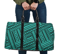Polynesian Nation Turquoise Hawaii Travel Bag Travel Bag One size Turquoise - Polynesian Pride