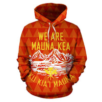 Kanaka Map Mauna Kea Triangle Hoodie - Polynesian Pride