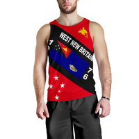 Papua New Guinea Men's Tank Top - West New Britain Province - Polynesian Pride