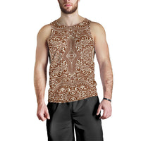 Polynesian Culture Hawaii Men's Tank Top Gold - Polynesian Pride