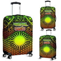 Polynesian Marshall Islands Luggage Covers - Reggae Vintage Polynesian Patterns - Polynesian Pride