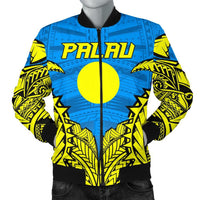 Palau Premium Men's Bomber Jacket - Polynesian Pride