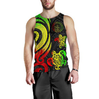 Palau Men's Tank Top - Reggae Tentacle Turtle - Polynesian Pride