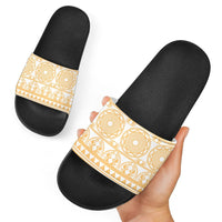 Polynesian Slide Sandals 34 - Polynesian Pride