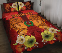 Pohnpei Quilt Bed Sets - Tribal Tuna Fish - Polynesian Pride